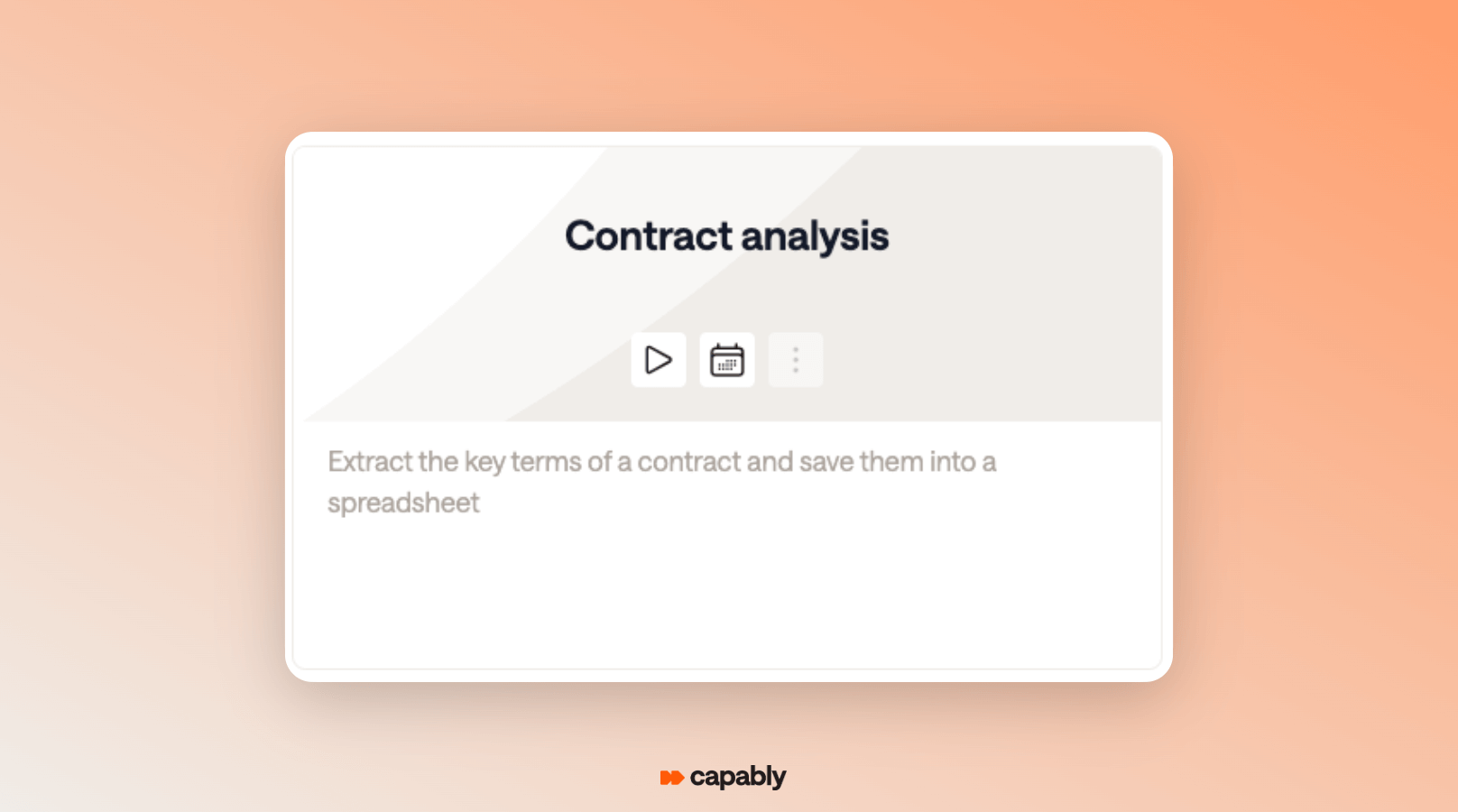 agency contract analysis agentic automation 