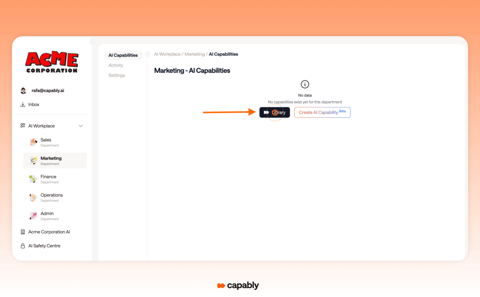 ai automation workflow library capably
