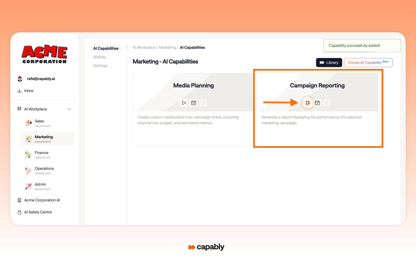 automat campaign reporting