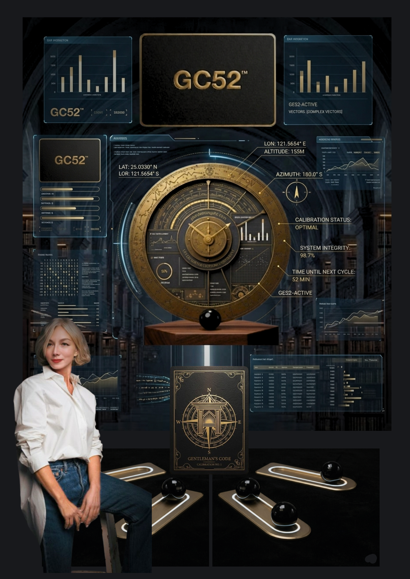 GC52™ 校準卡牌