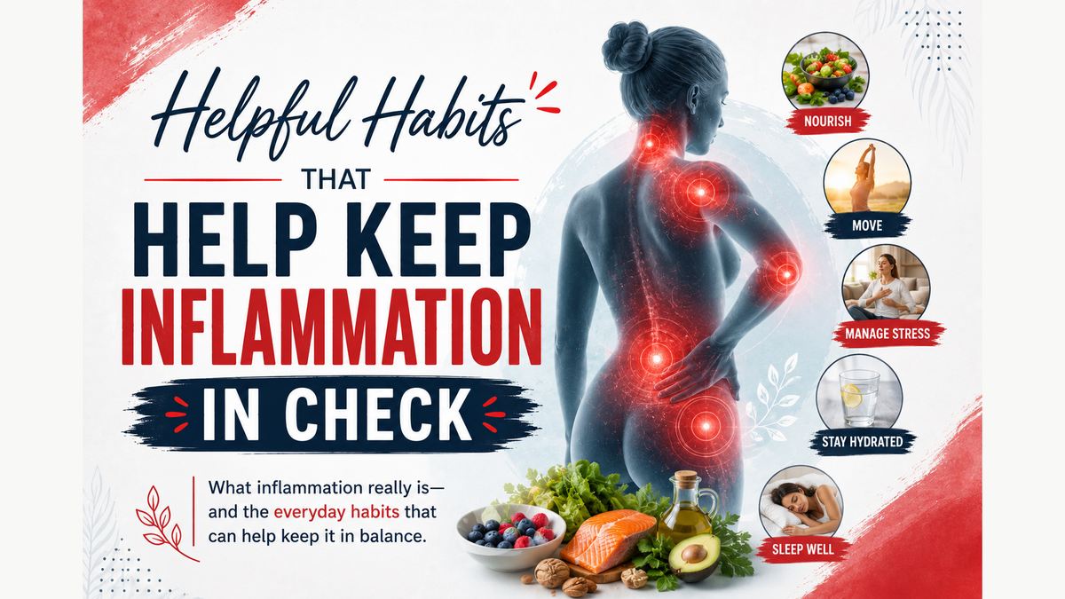 Helpful Habits That Help Keep Inflammation in Check