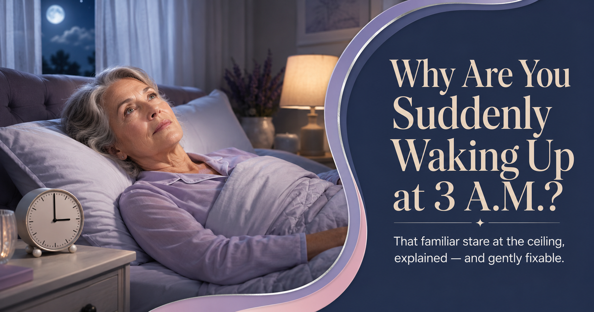 Why Are You Suddenly Waking Up at 3 A.M.?
