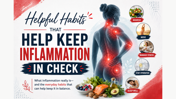 Helpful Habits That Help Keep Inflammation in Check