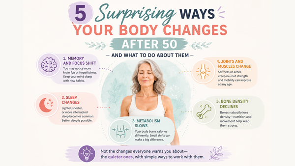 5 Surprising Ways Your Body Changes After 50 — and What to Do About Them