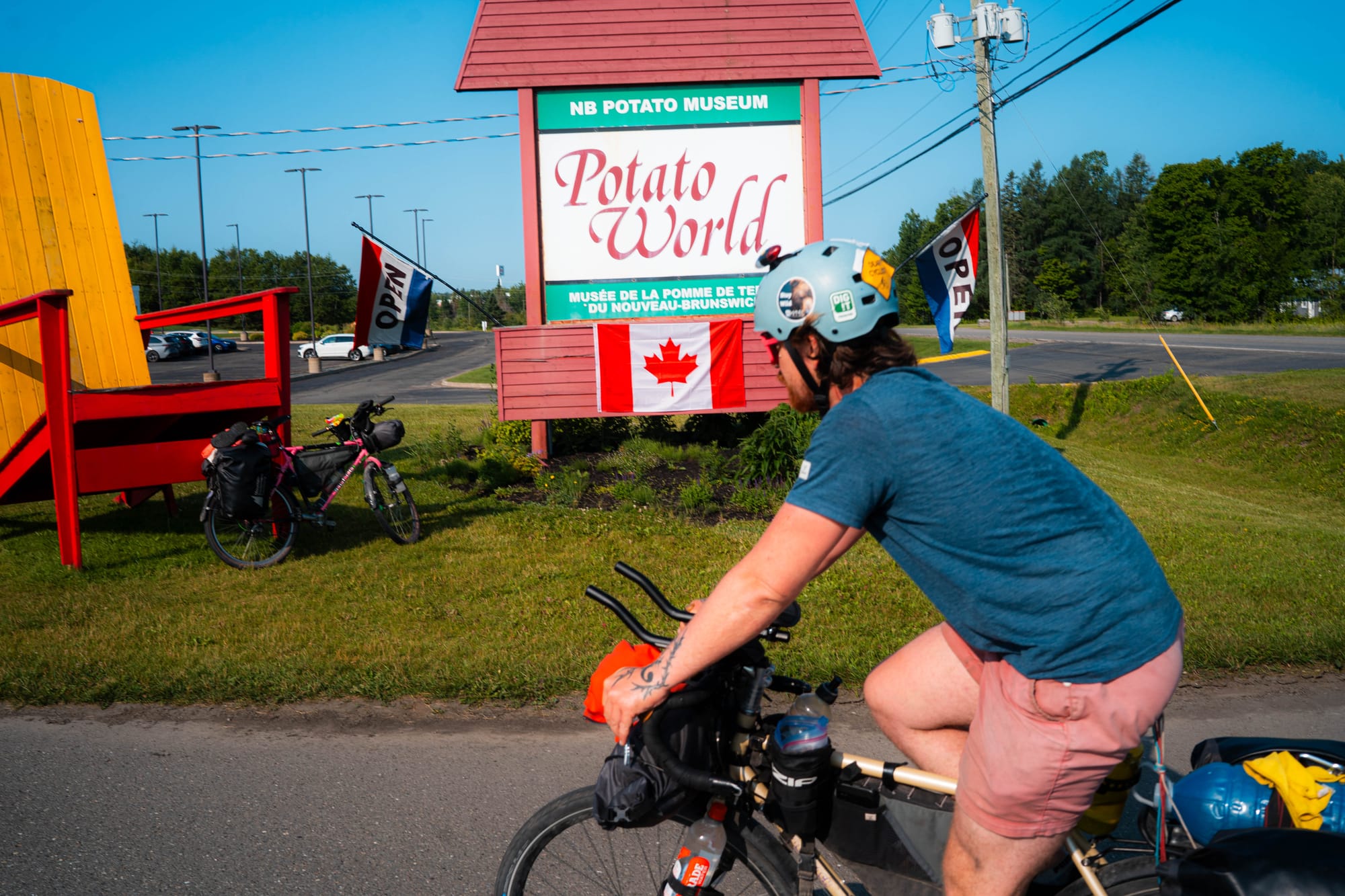 Prince Edward Island is a big potato farm