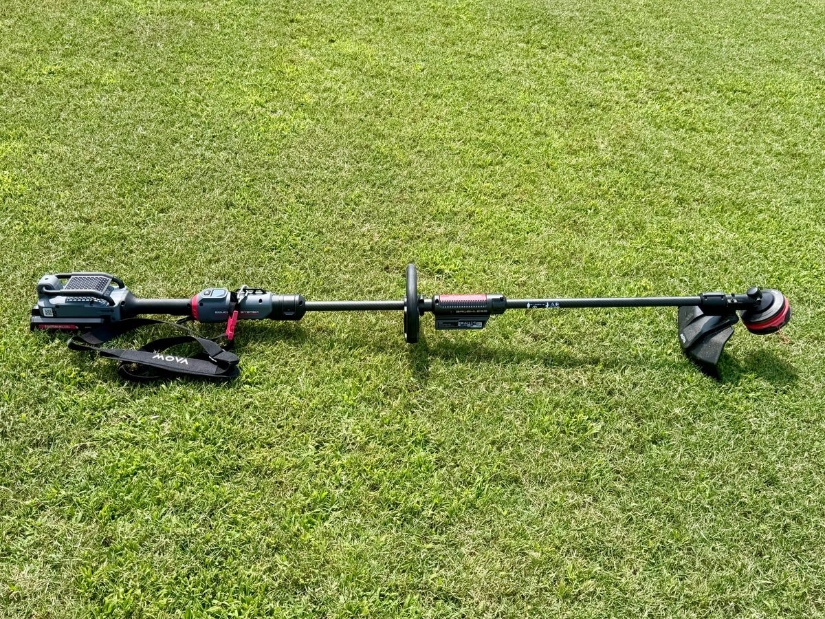 MOVA GT616TC 16-inch 60-volt brushless string trimmer fully assembled