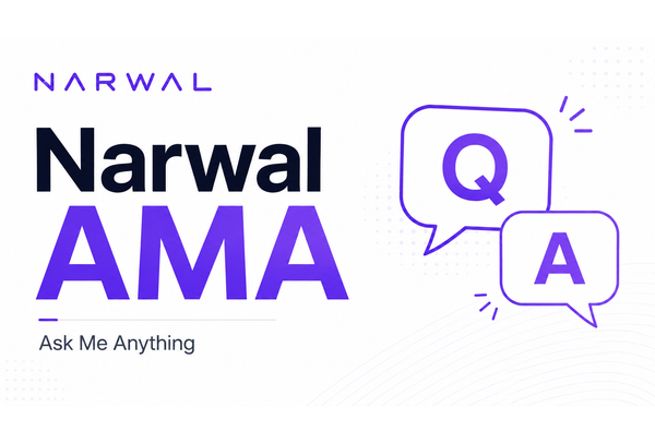 Narwal AMA graphic announcing an Ask Me Anything on the r/NARWAL subreddit with participation from Narwal’s CEO and founder, product team and tech team