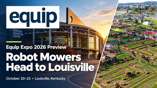 Equip Expo 2026 preview graphic featuring the Equip logo, the Kentucky Exposition Center and an aerial view of the outdoor demonstration area.