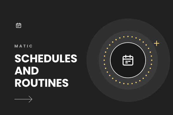 How to Set Up Matic Cleaning Schedules