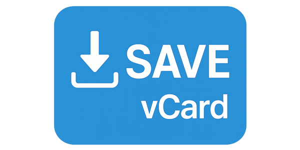Button | How to Ask Supporters to Save Your Contact Card (vCard)
