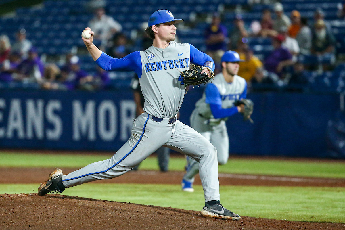 Zack Lee.
Kentucky loses to LSU 6-11.
Photo by Sarah Caputi | UK Athletics