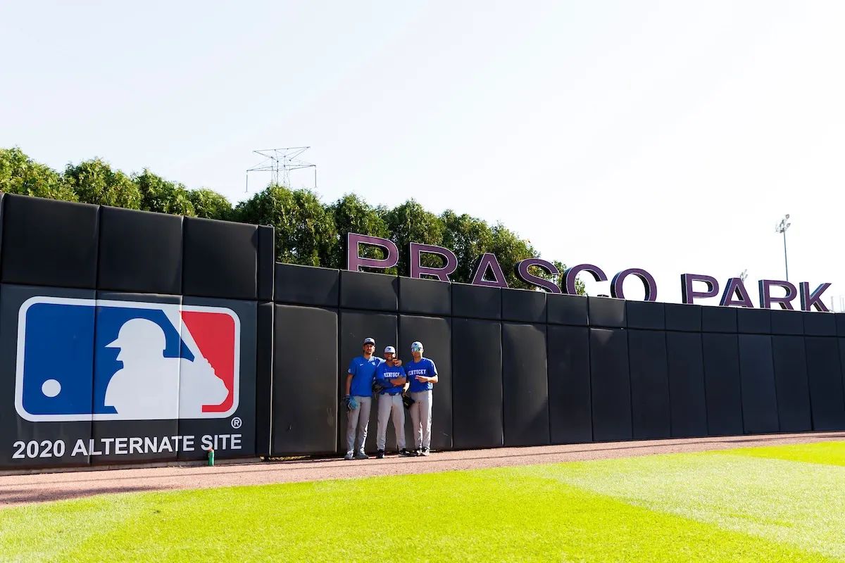 Kentucky beats West Virginia 9-8, 17-2 in scrimmages at Prasco Park