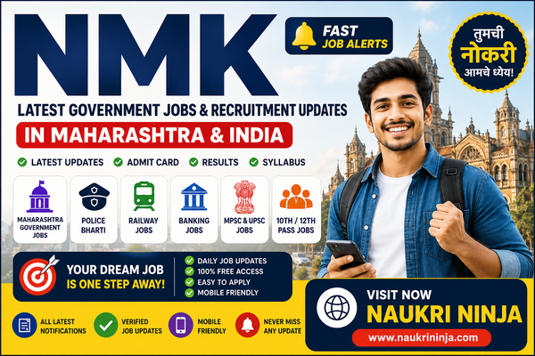 NMK – Latest Government Jobs, Recruitment Updates & Job Alerts in Maharashtra (2026)
