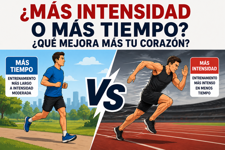 #125. ¿Más intensidad o más tiempo? ¿Qué mejora más tu corazón?