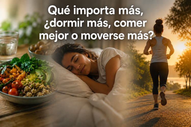 #128. Qué importa más, ¿dormir más, comer mejor o moverse más?