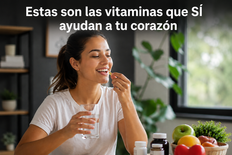 #131. Estas son las vitaminas que SÍ ayudan a tu corazón