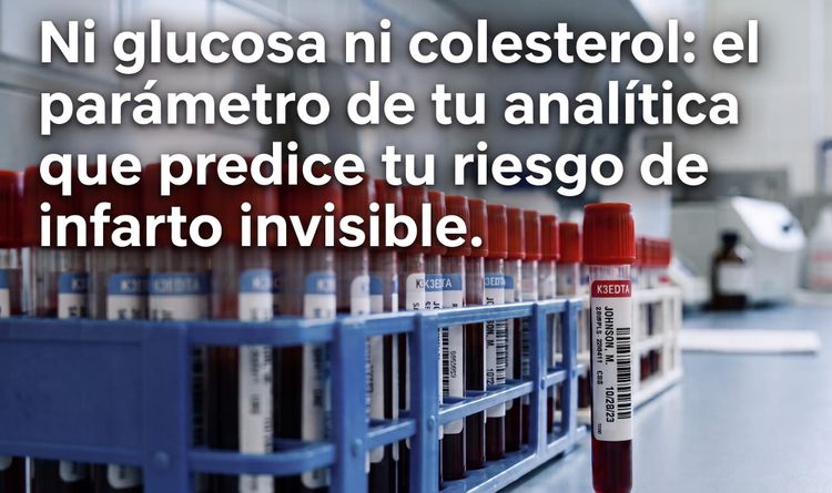 #146. Ni glucosa ni colesterol: el parámetro de tu analítica que predice tu riesgo de infarto "invisible".