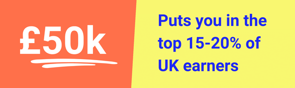 Is 50k a good salary in the UK?