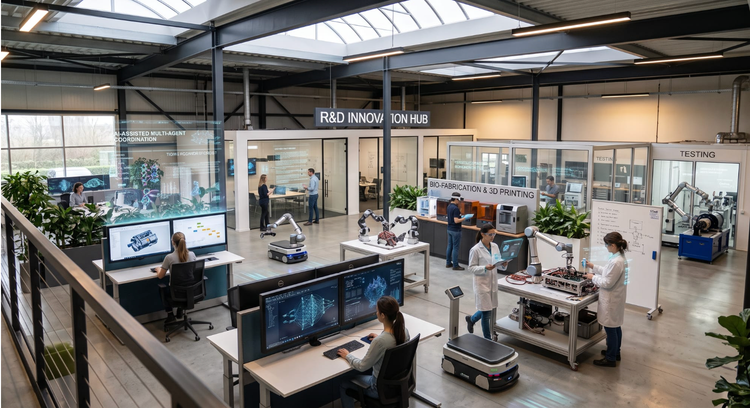 The next decade of biopharma R&D will be won by whoever redesigns the factory floor  around AI