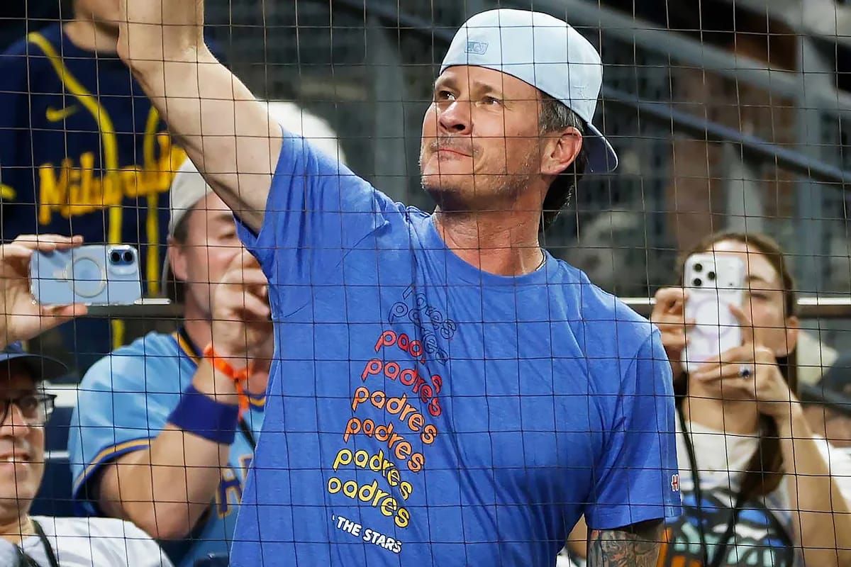 Tom DeLonge Fights Back Tears as Padres Fans Sing blink-182's 'All the Small Things'