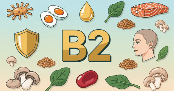 脂質代謝や細胞修復を支える！ビタミンB2（リボフラビン）の働きと摂取方法