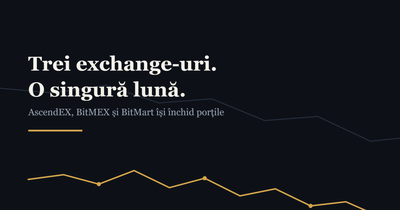 Trei exchange-uri mari s-au închis într-o singură lună. Ce înseamnă asta pentru utilizatori și pentru piață