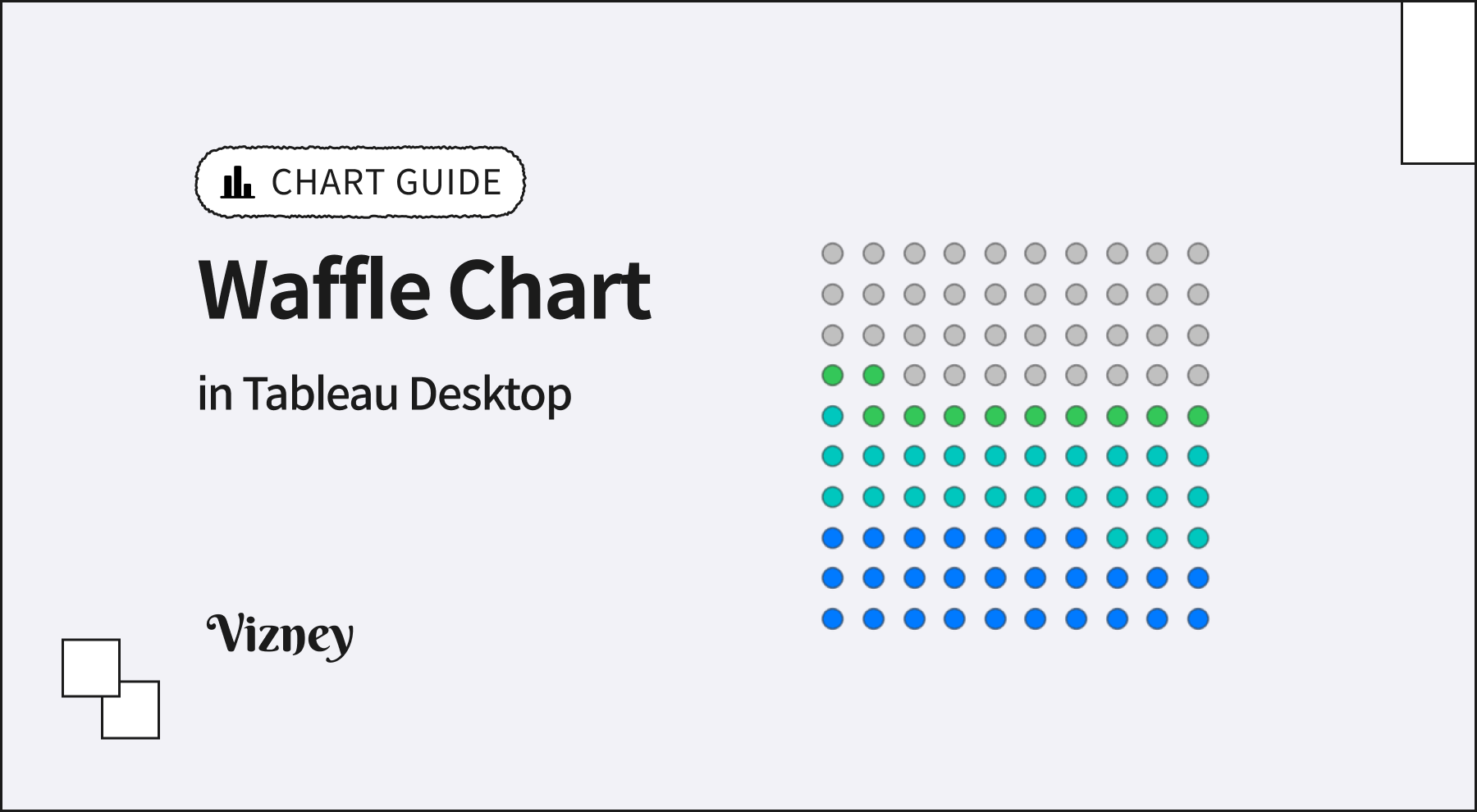 How to Create Waffle Chart in Tableau