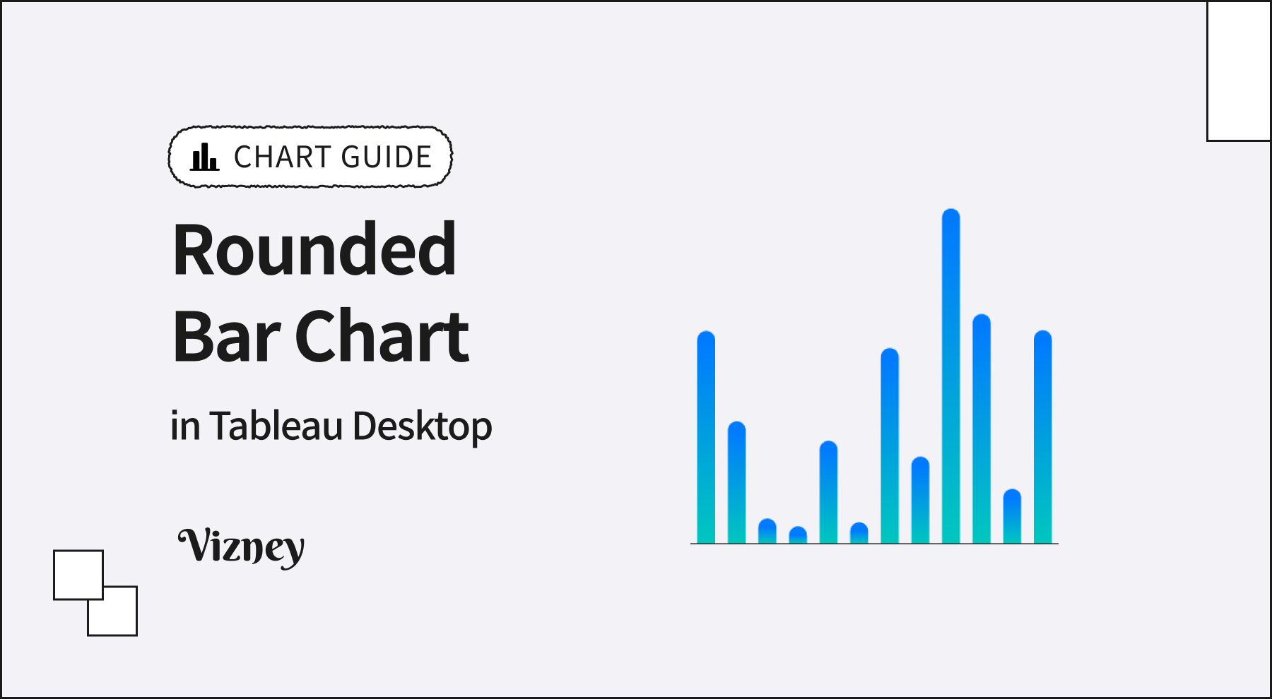 How to Create Rounded Bar Chart in Tableau