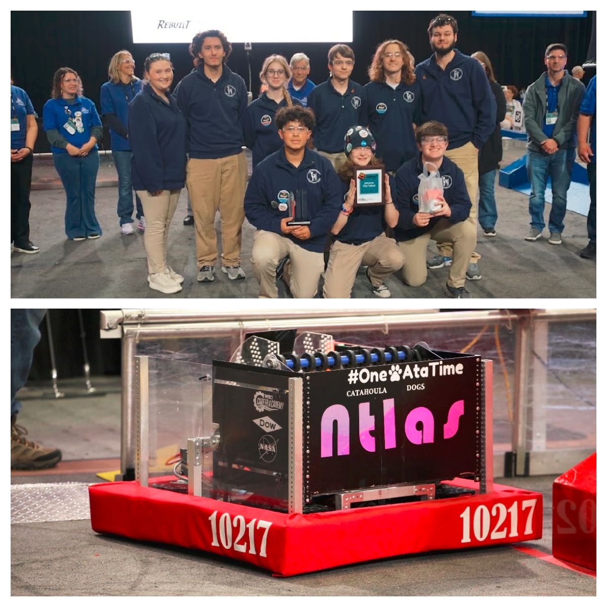 West Baton Rouge Robotics Team Finishes Second at Regional Competition