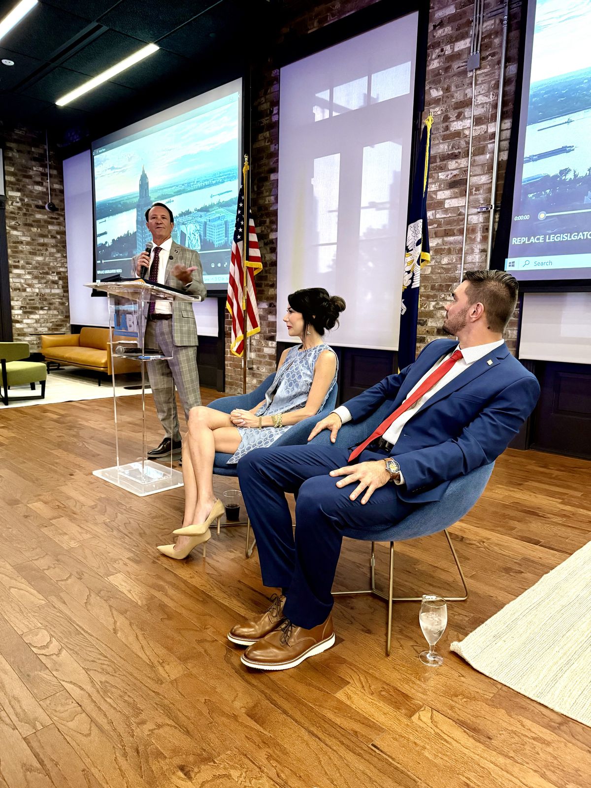 Landry Touts Economic, Education Gains at WBR Chamber Event
