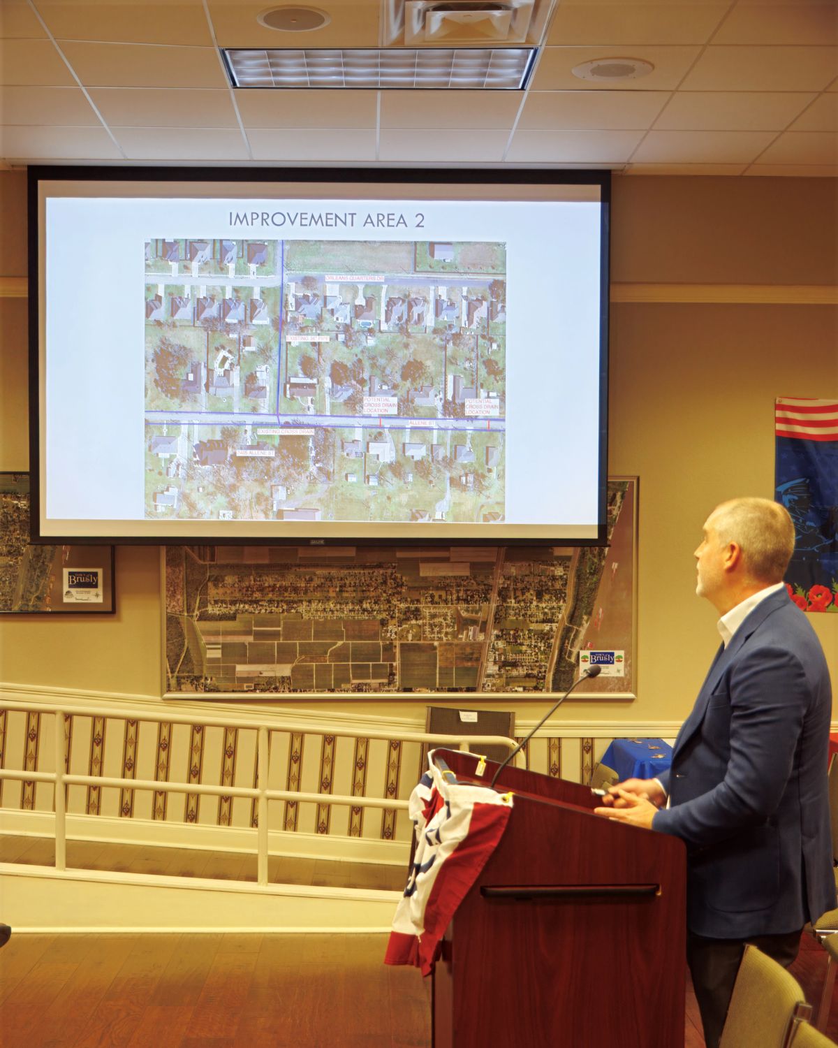 Brusly Gets Drainage Report With Potential to Reduce Flooding 1.5 Feet