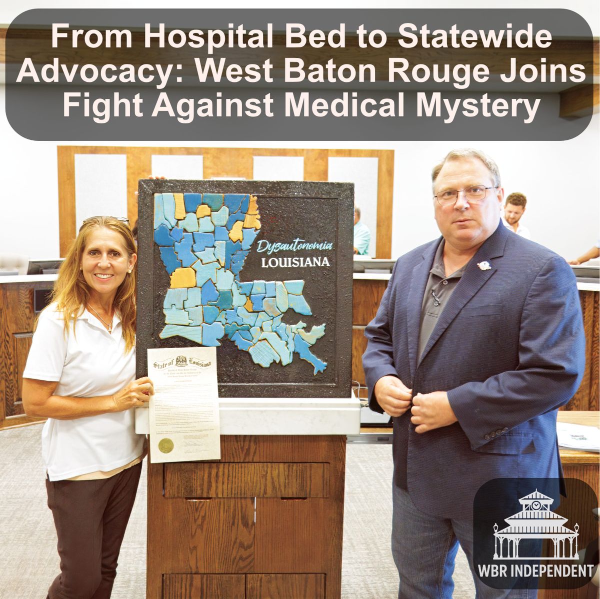From Hospital Bed to Statewide Advocacy: West Baton Rouge Joins Fight Against Medical Mystery