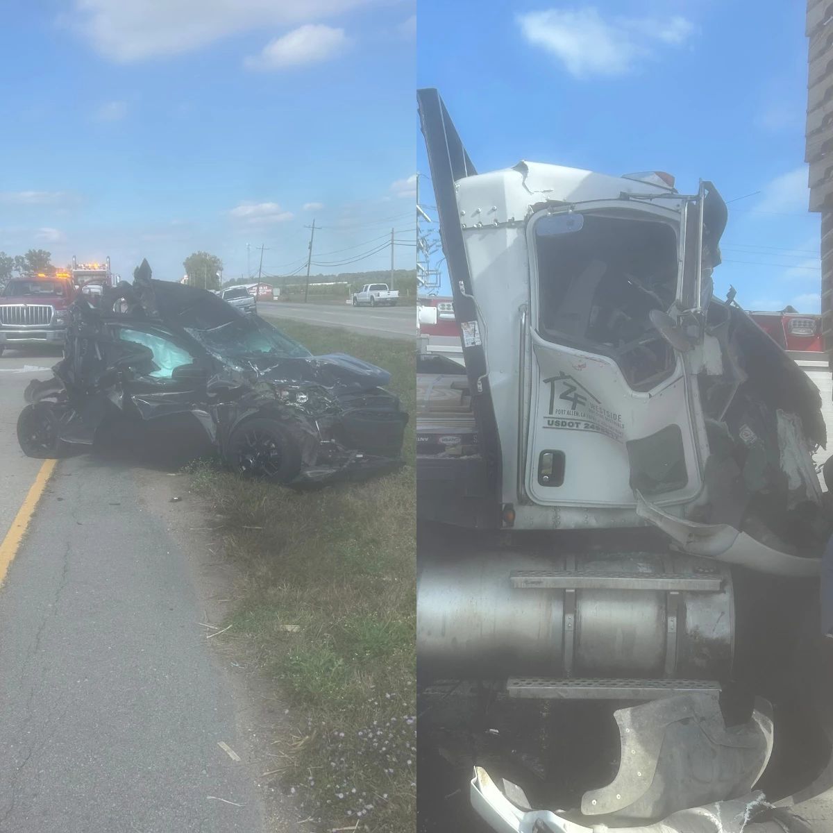 Three Injured in Multi-Vehicle Crash on Highway 415