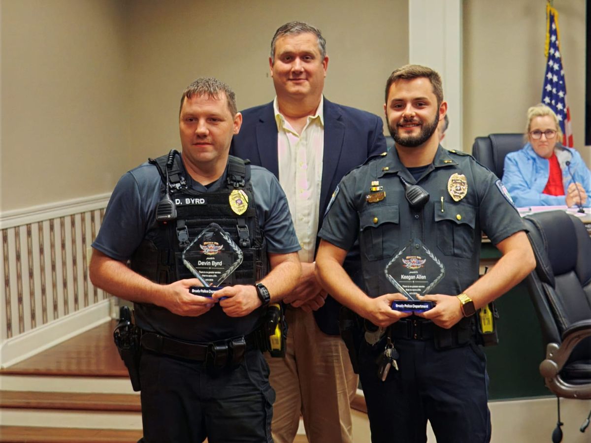 Two Brusly Officers Save Lives in Separate April Emergencies