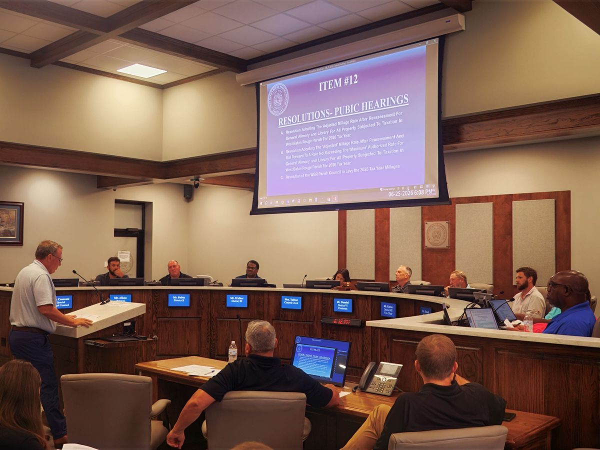 WBR Parish Council Rolls Back Millages, But Rising Property Values Tell a Different Story