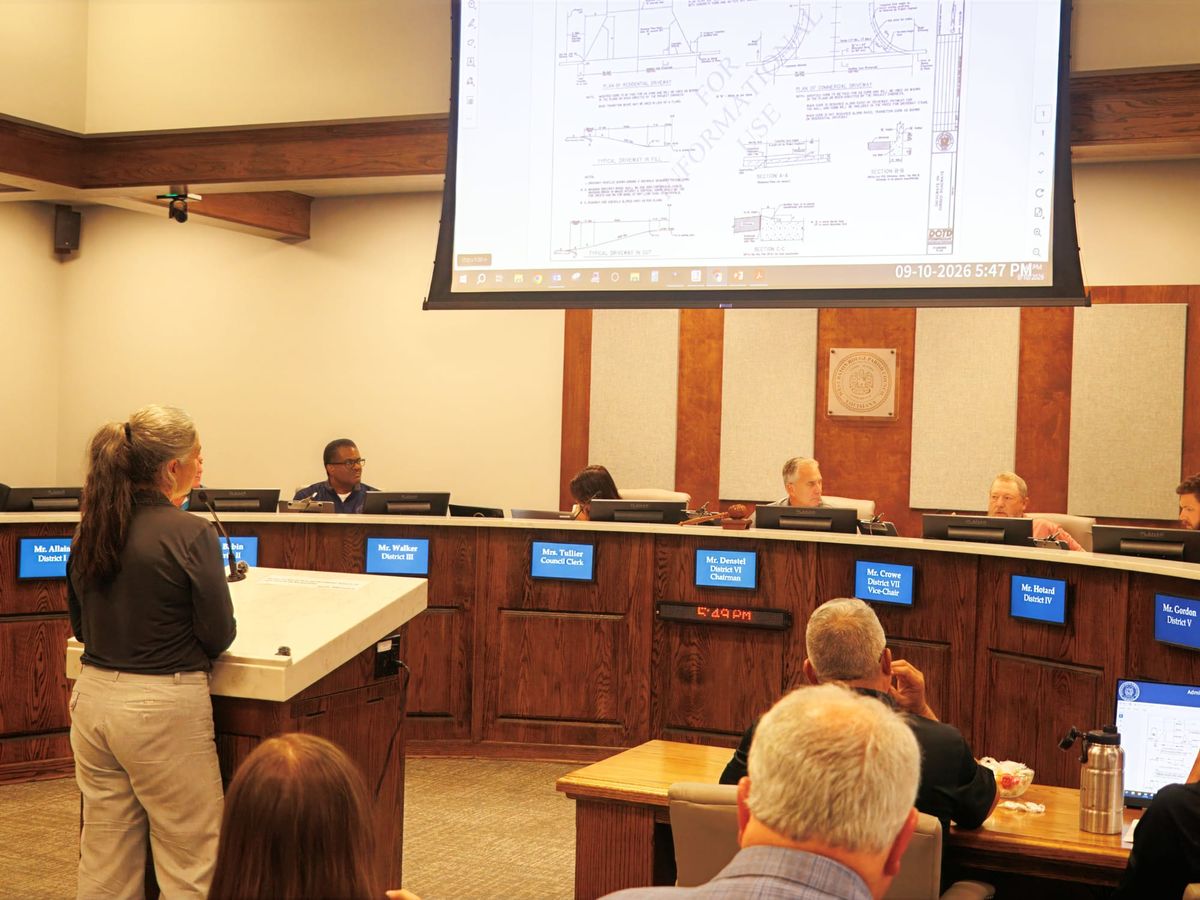 WBR Parish Council denies change order after councilman breaks down the math