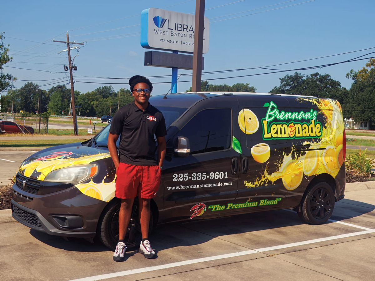 He started selling lemonade at 9. Now Brennan Williams is ready to scale up.