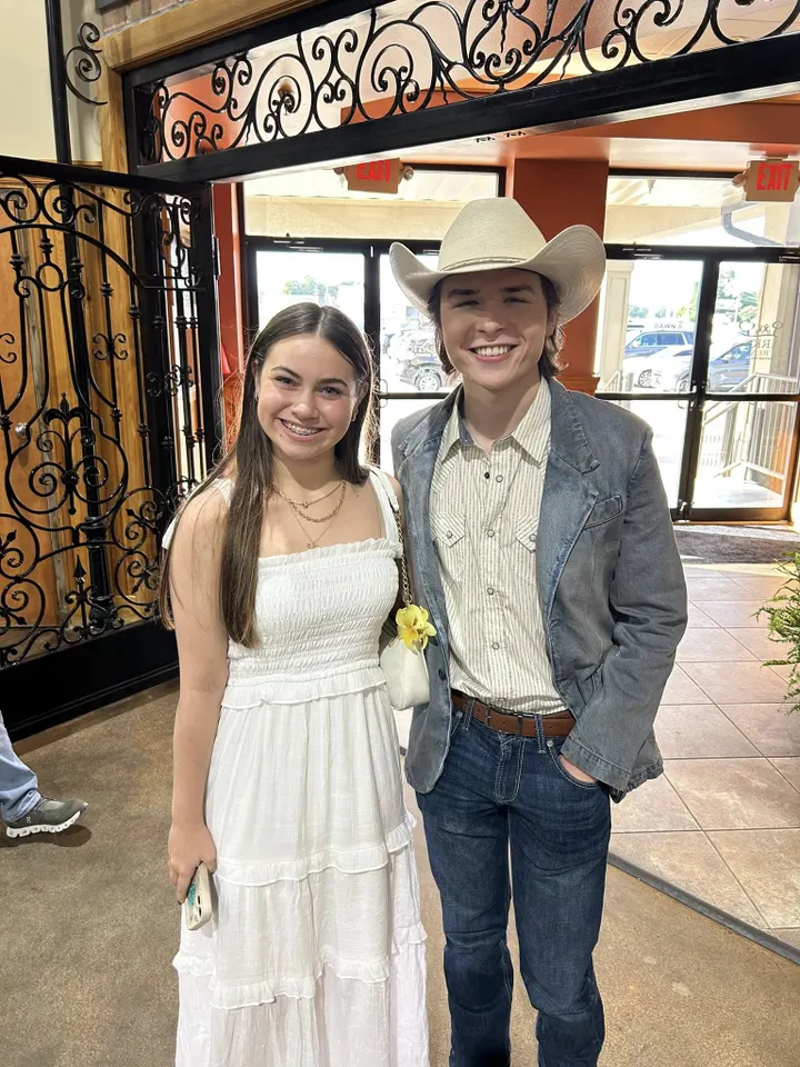 Mayor Toups Continues LMA Leadership Role; American Idol Star John Foster Attends District Meeting