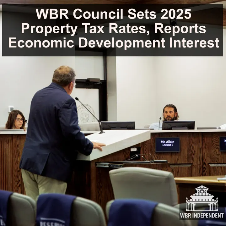 WBR Council Sets 2025 Property Tax Rates, Reports Economic Development Interest