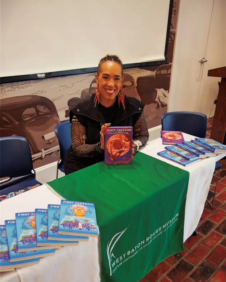 Port Allen Native Angélique Roché Returns Home to Share Graphic Novel on 'Grandmother of Juneteenth'