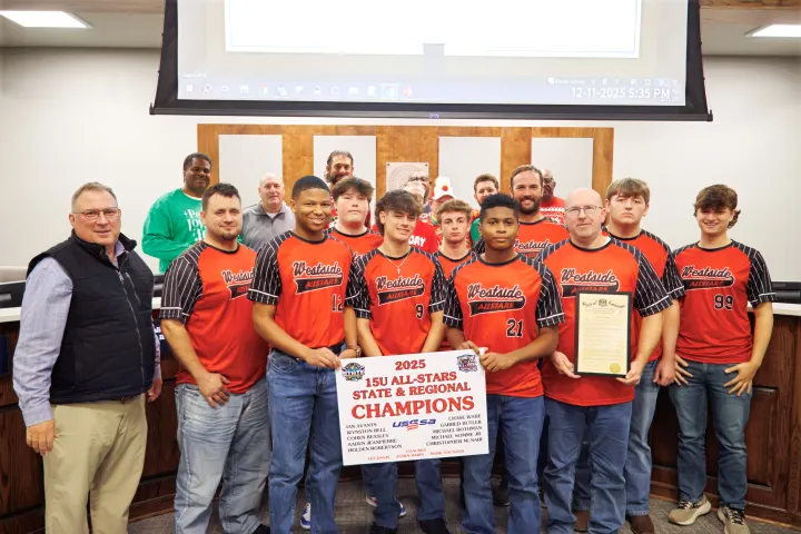 Westside All-Stars 15U Honored for Historic State, Regional Championships
