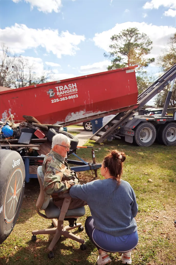 Volunteers Assess Damage, Plan Repairs at Port Allen Veteran's Home