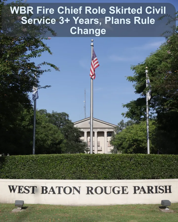 WBR Fire Chief Role Skirted Civil Service 3+ Years, Plans Rule Change