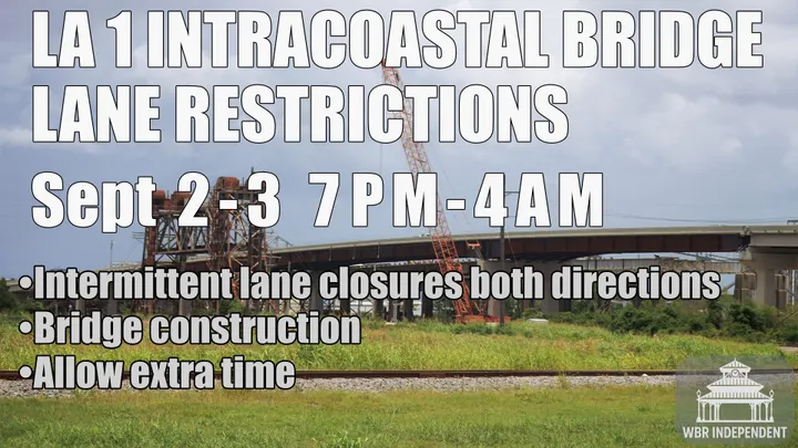 LA 1 Lane Closures Next Week for Bridge Construction Traffic Switch