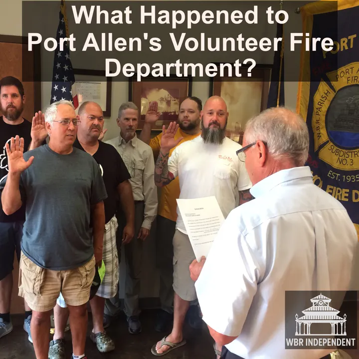 What Happened to Port Allen's Volunteer Fire Department?