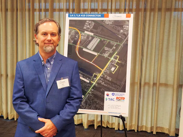 LA 415 Connector work is set to start in December. DOTD's cost figures don't match.