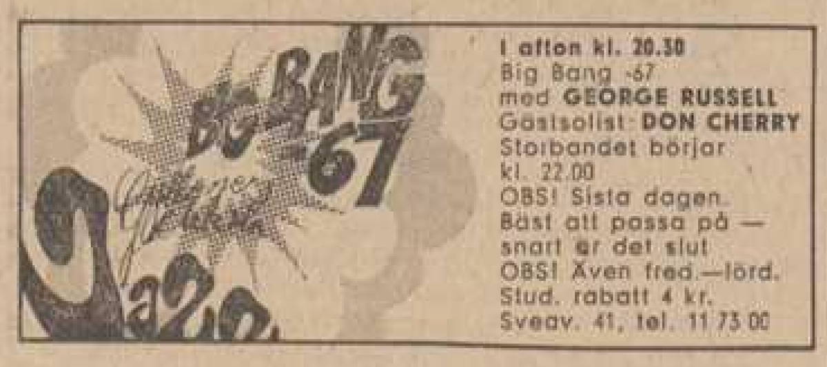 Big Bang 67 med George Russell