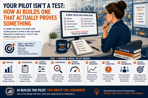 Your Pilot Isn't a Test: How AI Builds One That Actually Proves Something