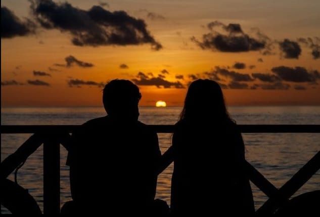 couple  together but feeling emotionally disconnected relationship loneliness