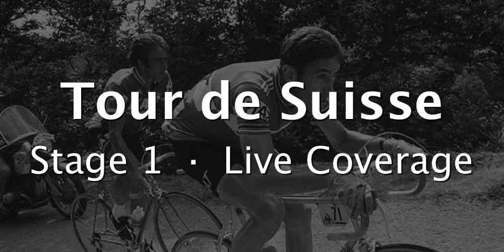 2026 Tour de Suisse Stage 1 Live Coverage